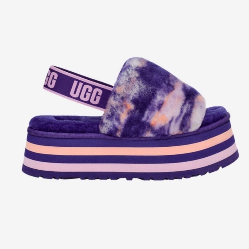 UGG Womens Disco Marble Slide
Slipper Violet Night